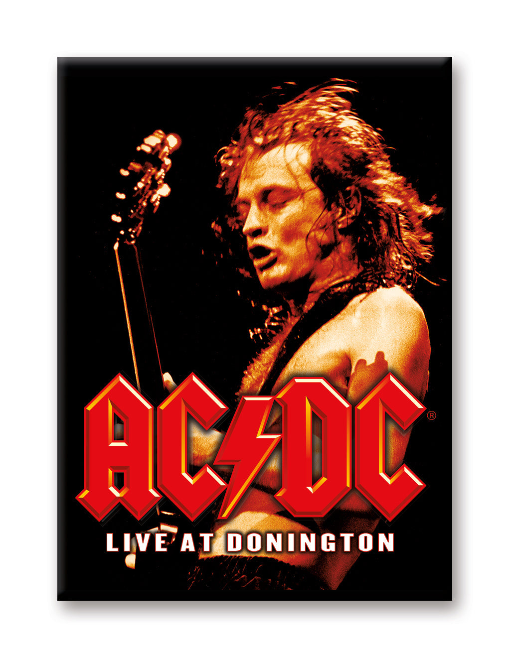 AC/DC - Live Flat Magnet (2.5" x 3.5") – 6 PC PPK