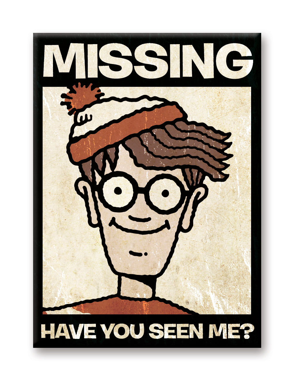 Where's Waldo? - Missing Flat Magnet (2.5" x 3.5") – 6 PC PPK