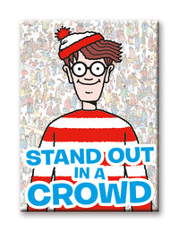 Thumbnail for Where's Waldo? - Stand Out Flat Magnet (2.5