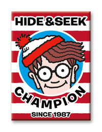 Thumbnail for Where's Waldo? - Hide & Seek Flat Magnet (2.5
