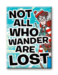 Thumbnail for Where's Waldo? - Wander Flat Magnet (2.5