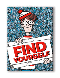 Thumbnail for Where's Waldo? - Find YoursElf Flat Magnet (2.5