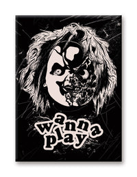 Thumbnail for Chucky - Wanna Play Flat Magnet (2.5