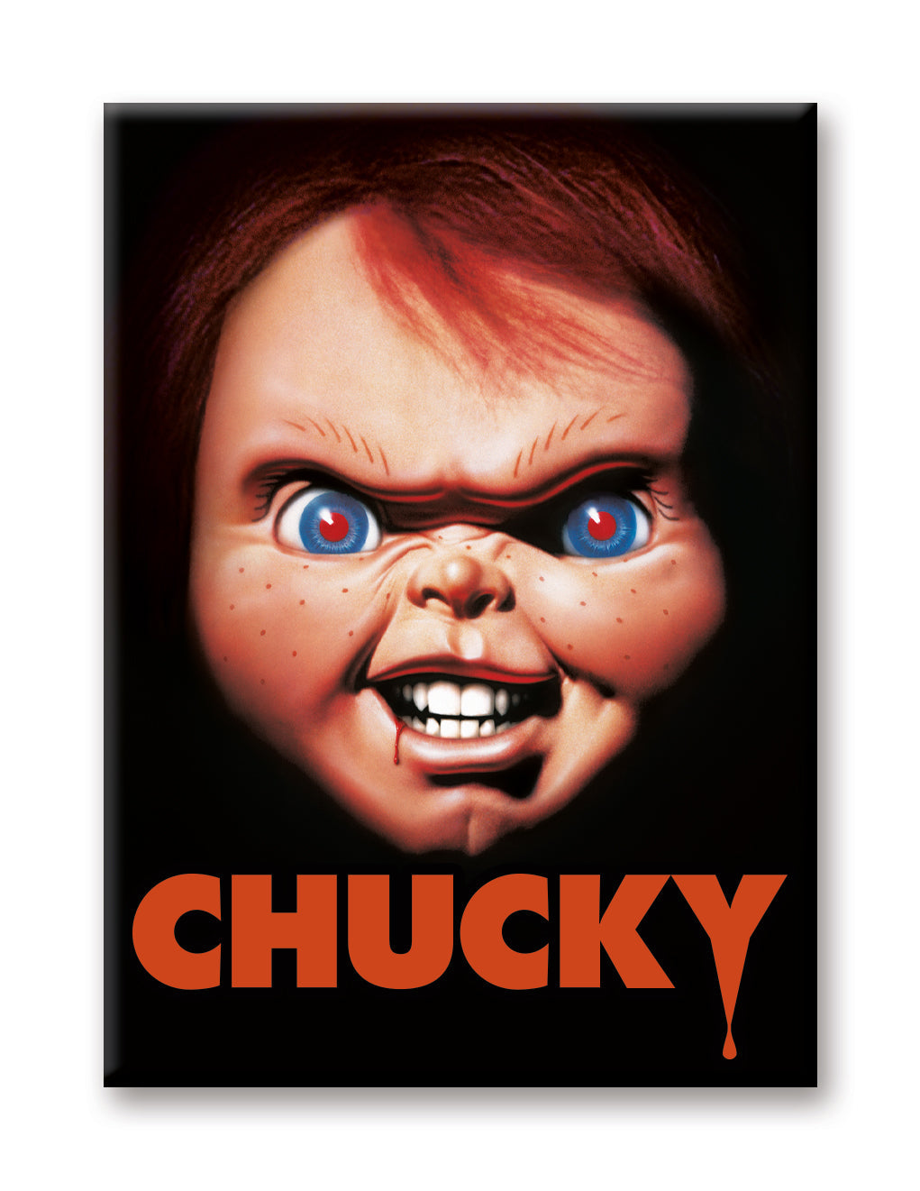 Chucky - Face Flat Magnet (2.5" x 3.5") – 6 PC PPK