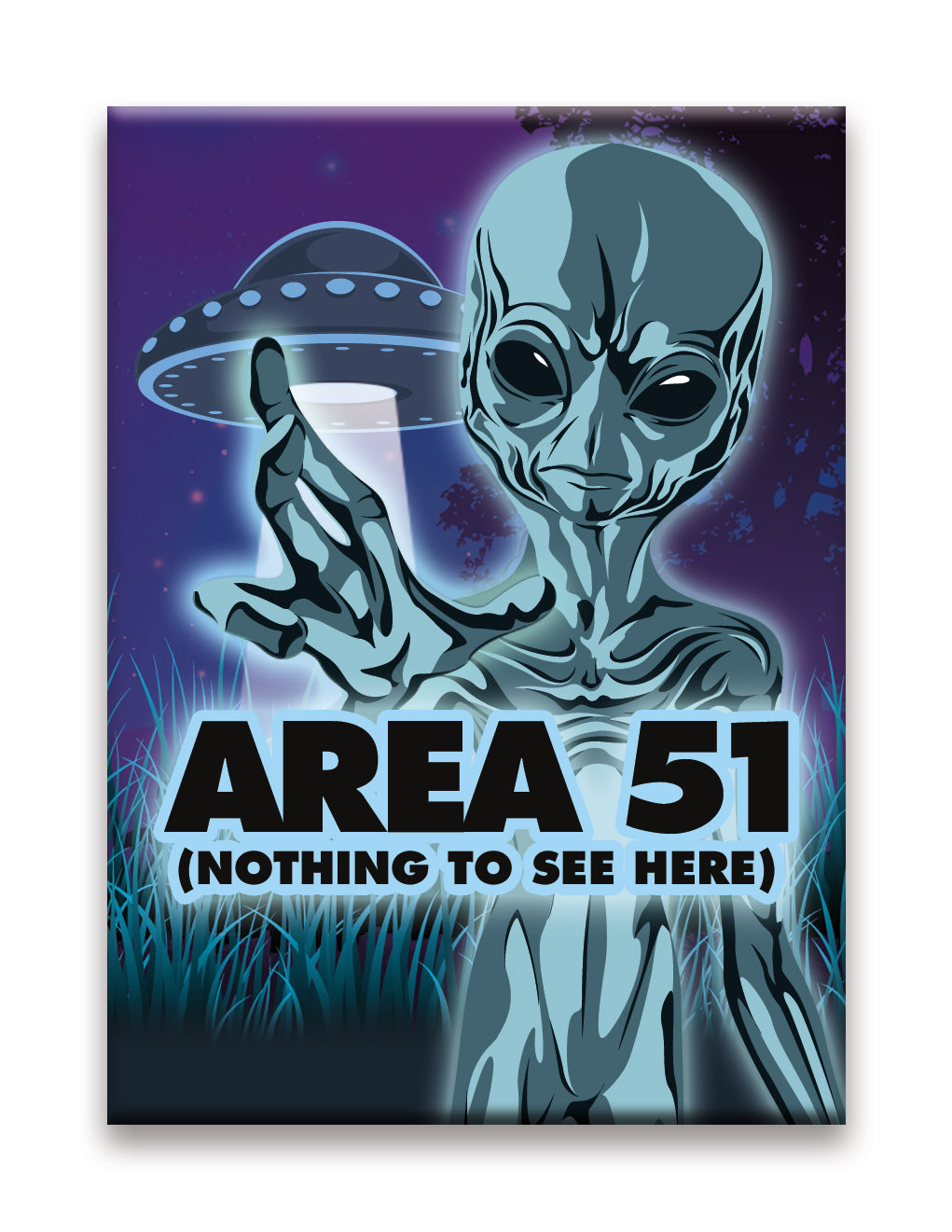 Aliens - Area 51 Flat Magnet (2.5" x 3.5") – 6 PC PPK