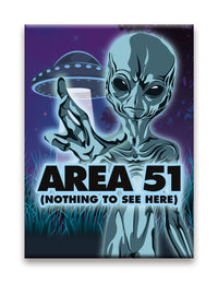 Thumbnail for Aliens - Area 51 Flat Magnet (2.5