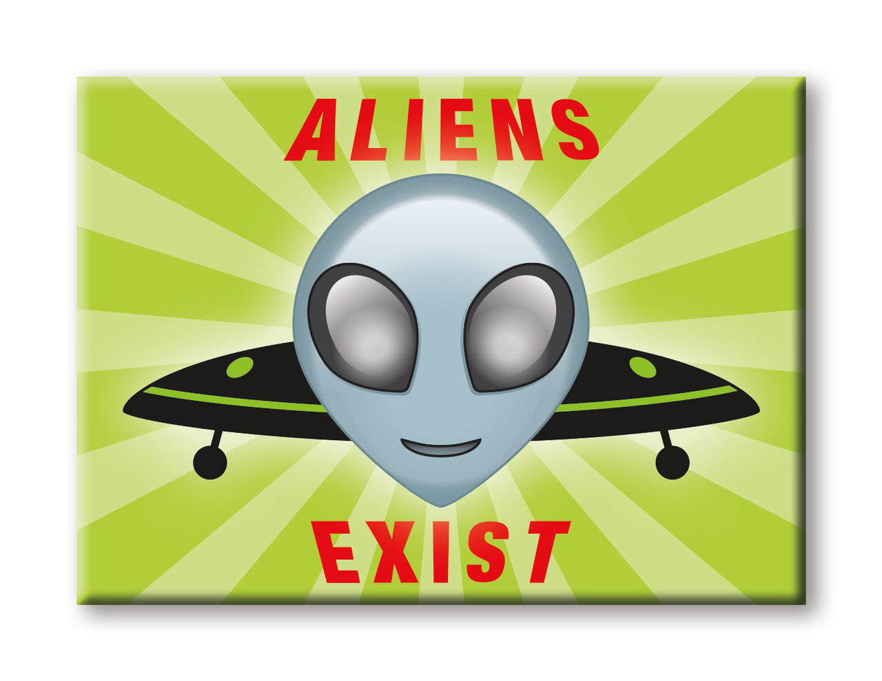 Aliens - Exist Flat Magnet (2.5" x 3.5") – 6 PC PPK