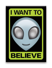 Thumbnail for Aliens - I Want To Believe Flat Magnet (2.5