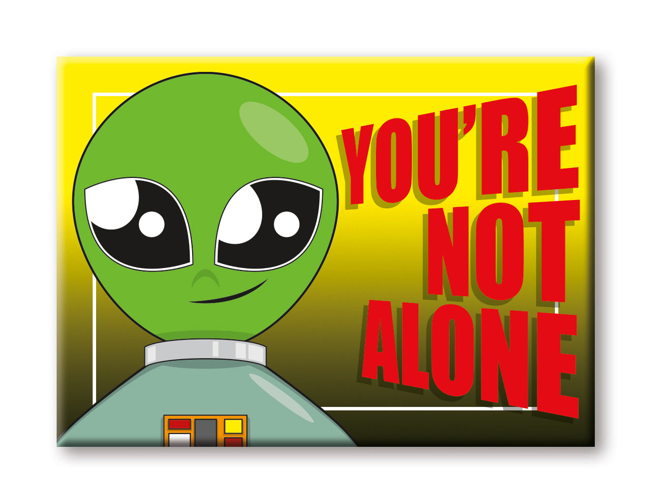 Aliens - You're Not Alone Flat Magnet (2.5" x 3.5") – 6 PC PPK