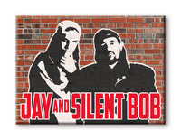 Thumbnail for Jay & Silent Bob - Graffiti Flat Magnet (2.5