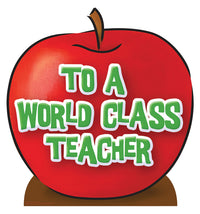 Thumbnail for Teacher's Appreciation Apple Cardboard Cutout
