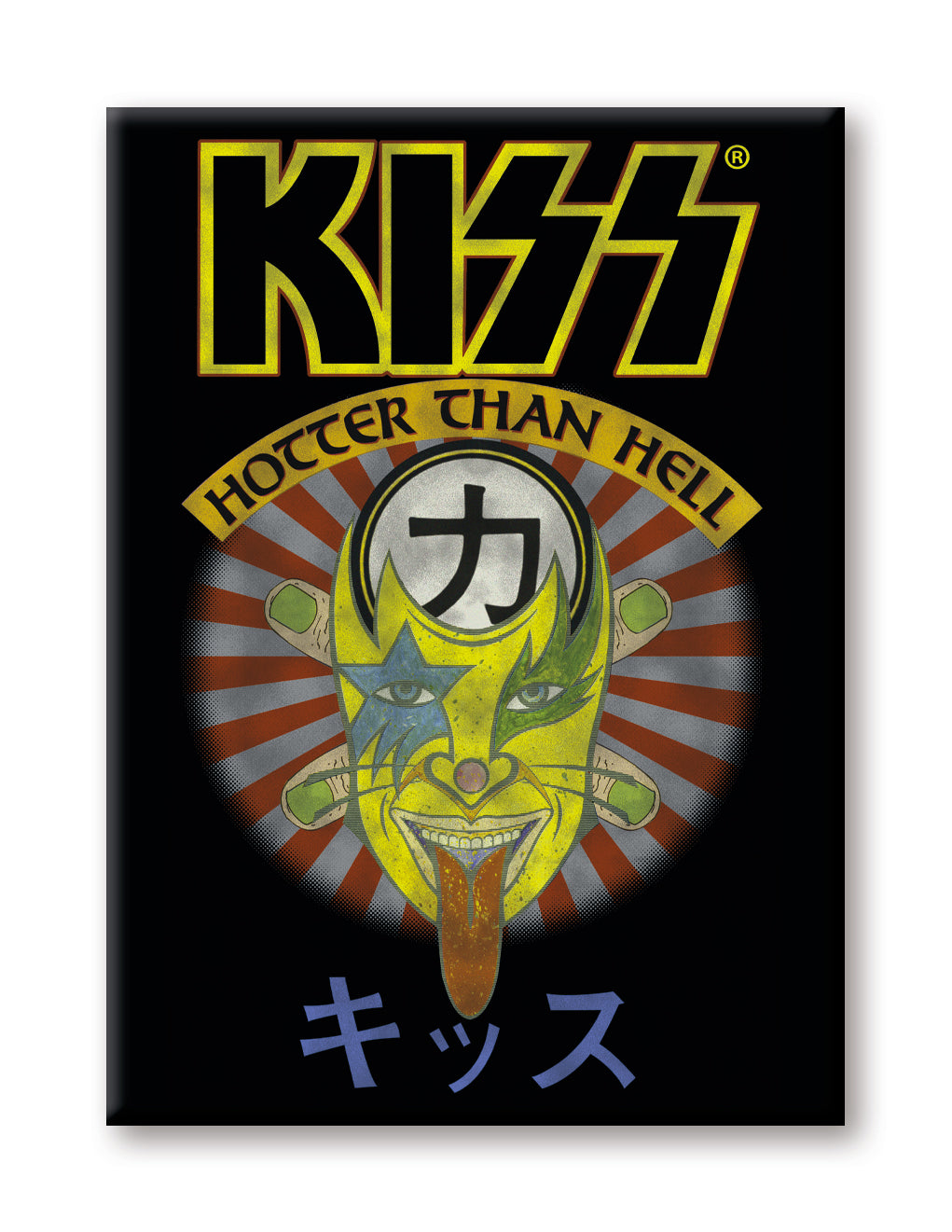 KISS - Hotter Than Hell Flat Magnet (2.5" x 3.5") – 6 PC PPK