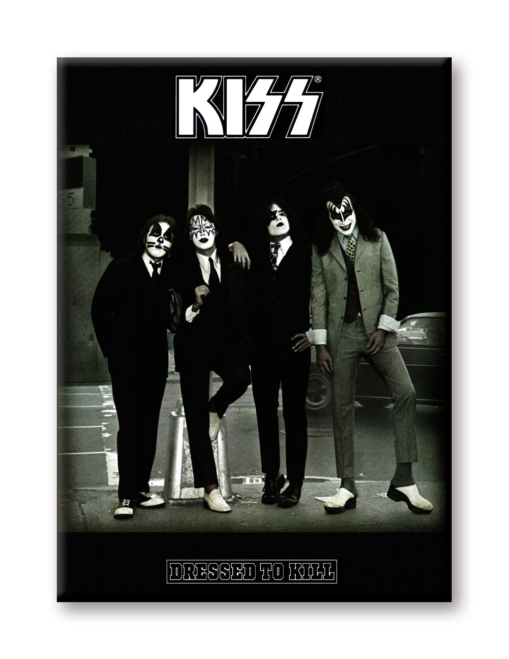 KISS - Dressed To Kill Flat Magnet (2.5" x 3.5") – 6 PC PPK