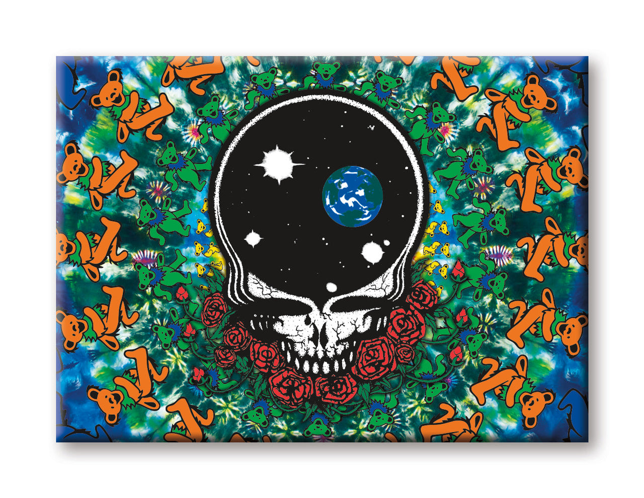 Grateful Dead - Collage Flat Magnet (2.5" x 3.5") – 6 PC PPK