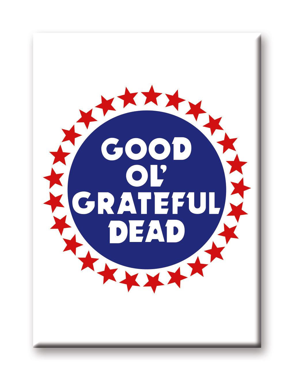Grateful Dead - Good Ol' Flat Magnet (2.5" x 3.5") – 6 PC PPK