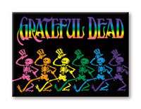 Thumbnail for Grateful Dead - Dancing Skeletons Flat Magnet (2.5