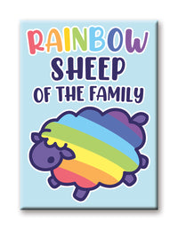 Thumbnail for Pride - Rainbow Sheep Flat Magnet (2.5
