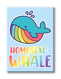 Thumbnail for Pride - Whale Flat Magnet (2.5