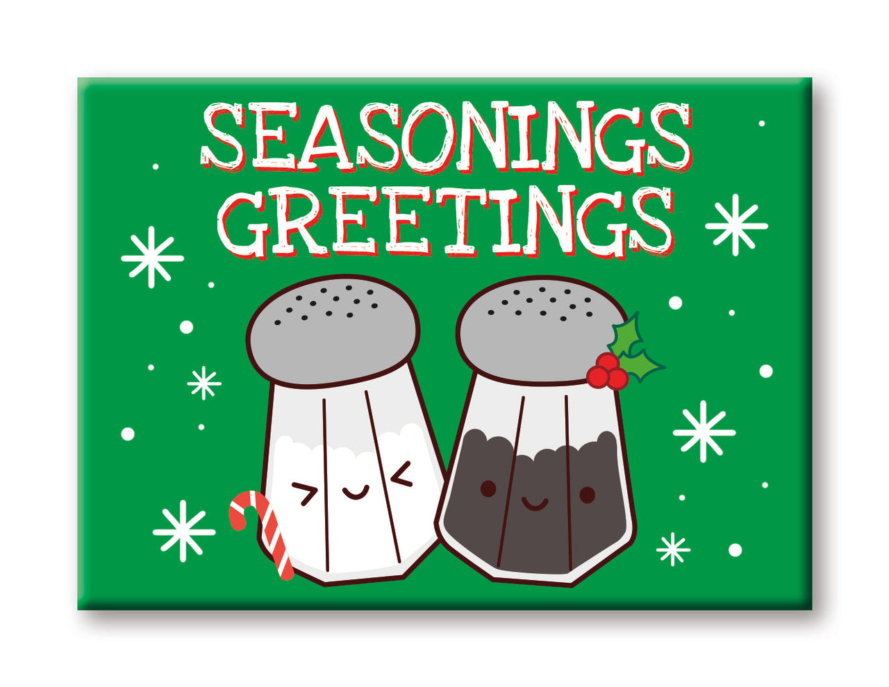 Christmas - Seasonings Flat Magnet (2.5" x 3.5") – 6 PC PPK