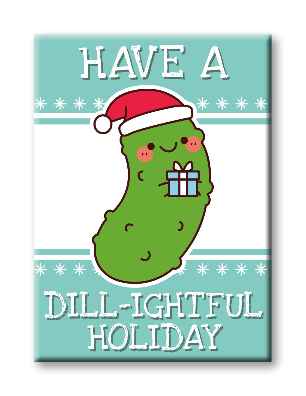 Christmas - Dill Flat Magnet (2.5" x 3.5") – 6 PC PPK