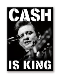 Thumbnail for Johnny Cash - King Flat Magnet (2.5