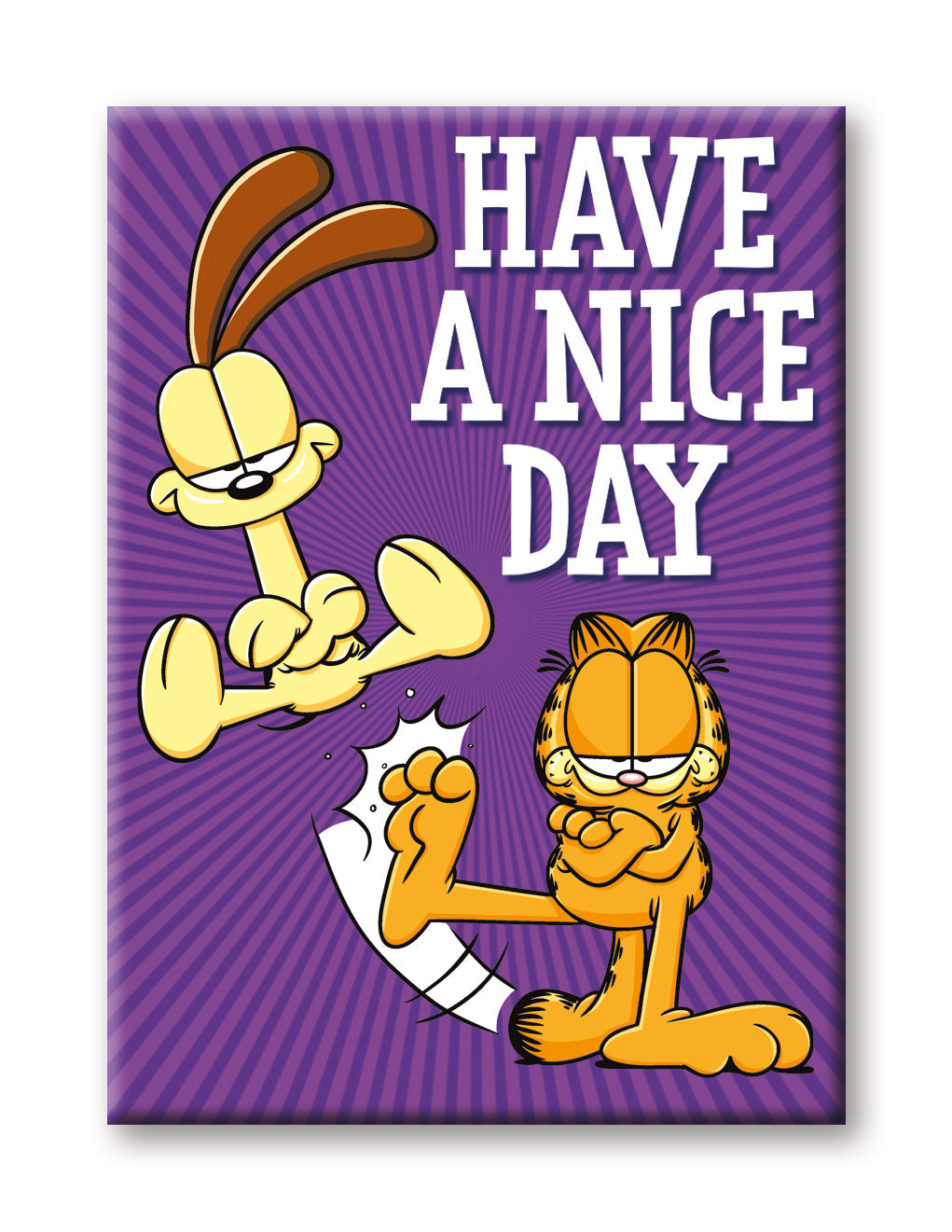 Garfield - Nice Day Flat Magnet (2.5" x 3.5") – 6 PC PPK