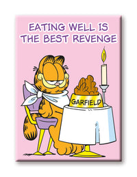 Thumbnail for Garfield - Eat Well Flat Magnet (2.5