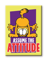Thumbnail for Garfield - Assume Flat Magnet (2.5