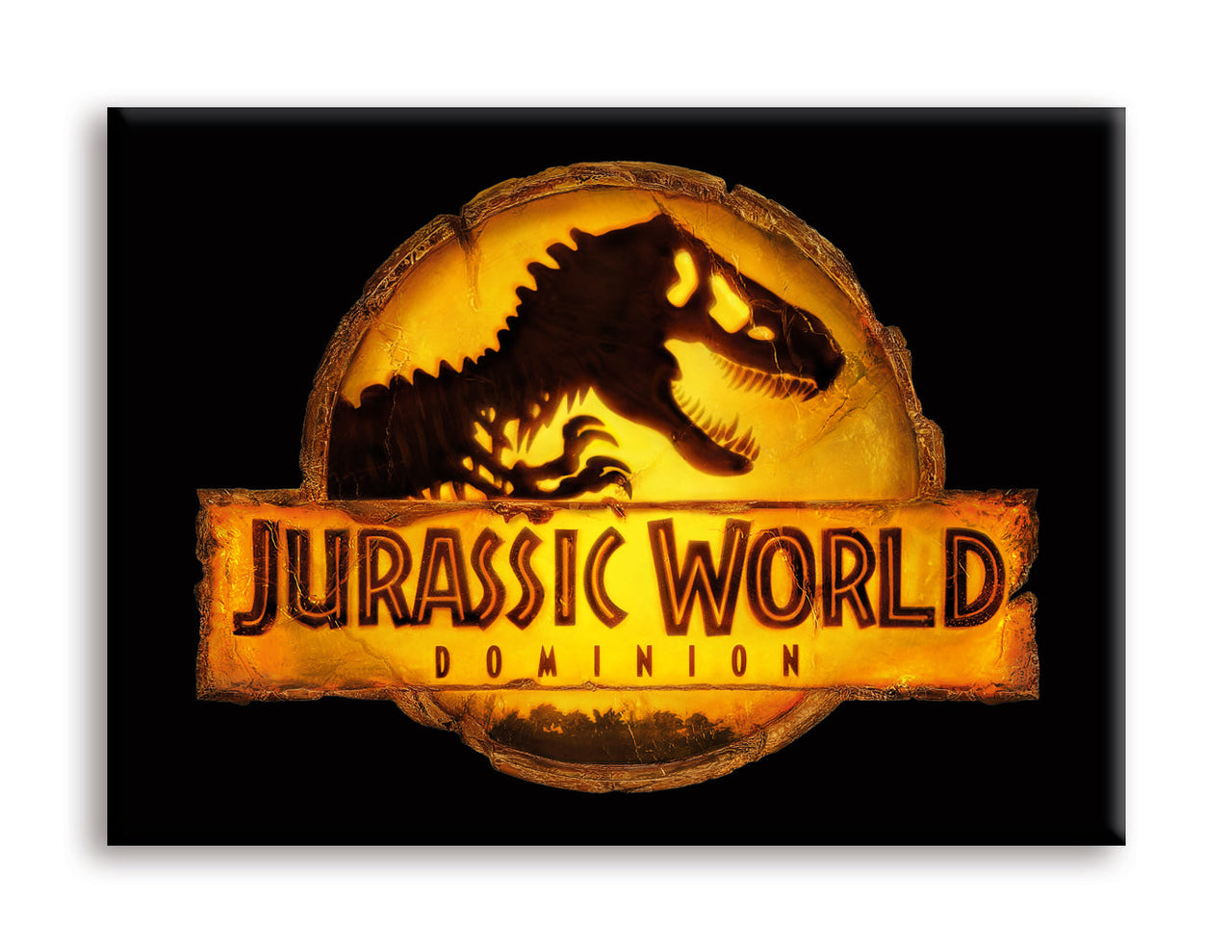 Jurassic World - Logo Flat Magnet (2.5" x 3.5") – 6 PC PPK