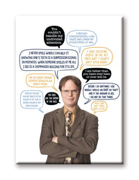 Thumbnail for The Office - Dwight Quotes Flat Magnet (2.5
