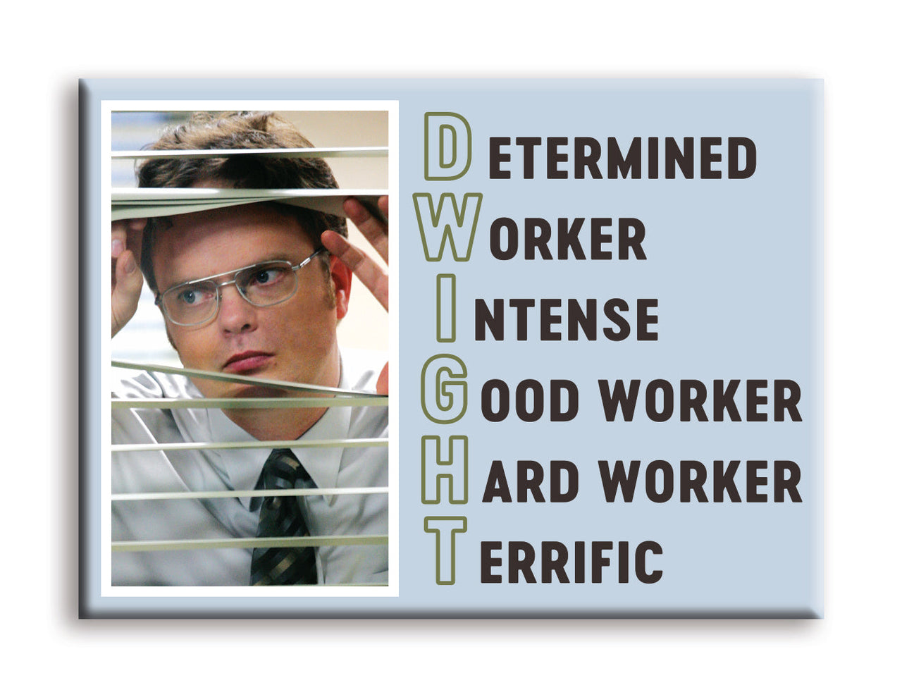 The Office - Dwight Flat Magnet (2.5" x 3.5") – 6 PC PPK
