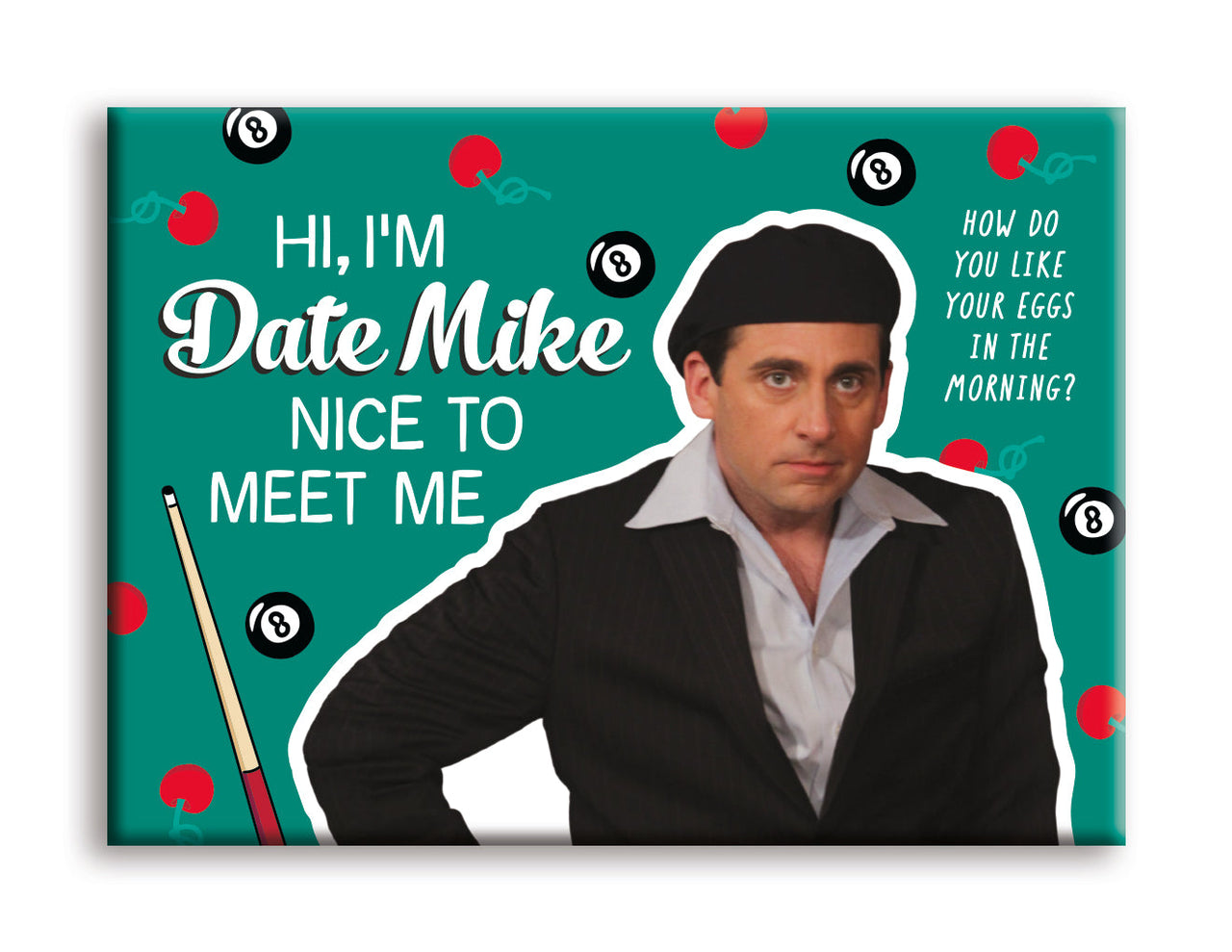 The Office - Date Mikes Flat Magnet (2.5" x 3.5") – 6 PC PPK