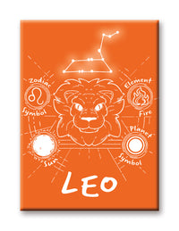 Thumbnail for Horoscope - Leo Flat Magnet (2.5