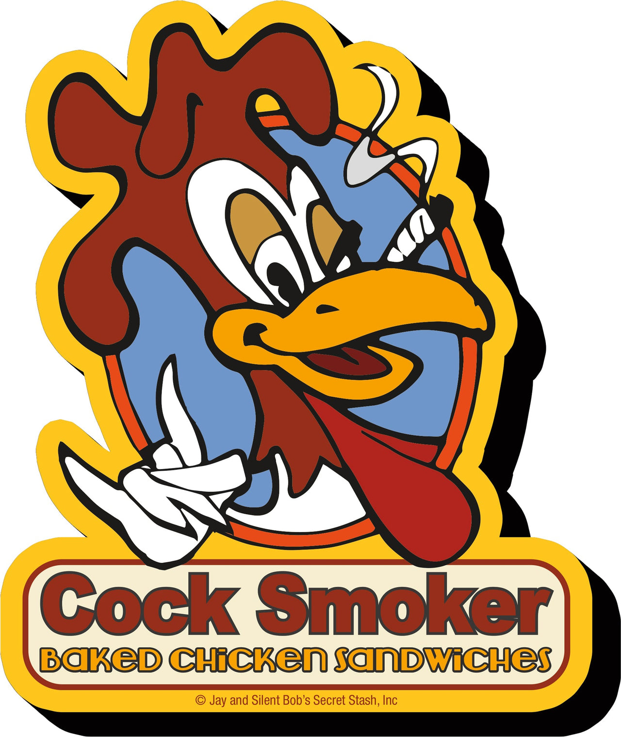 Jay & Silent Bob Cock Smoker Funky Chunky Magnet – 3 PC PPK