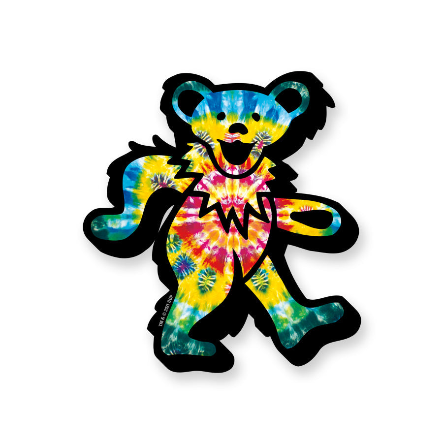 Grateful Dead Bear Funky Chunky Magnet – 3 PC PPK