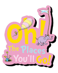 Thumbnail for Oh, The Places You'll Go! Elephant Funky Chunky Magnet – 3 PC PPK