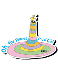 Thumbnail for Oh, The Places You'll Go! Funky Chunky Magnet – 3 PC PPK