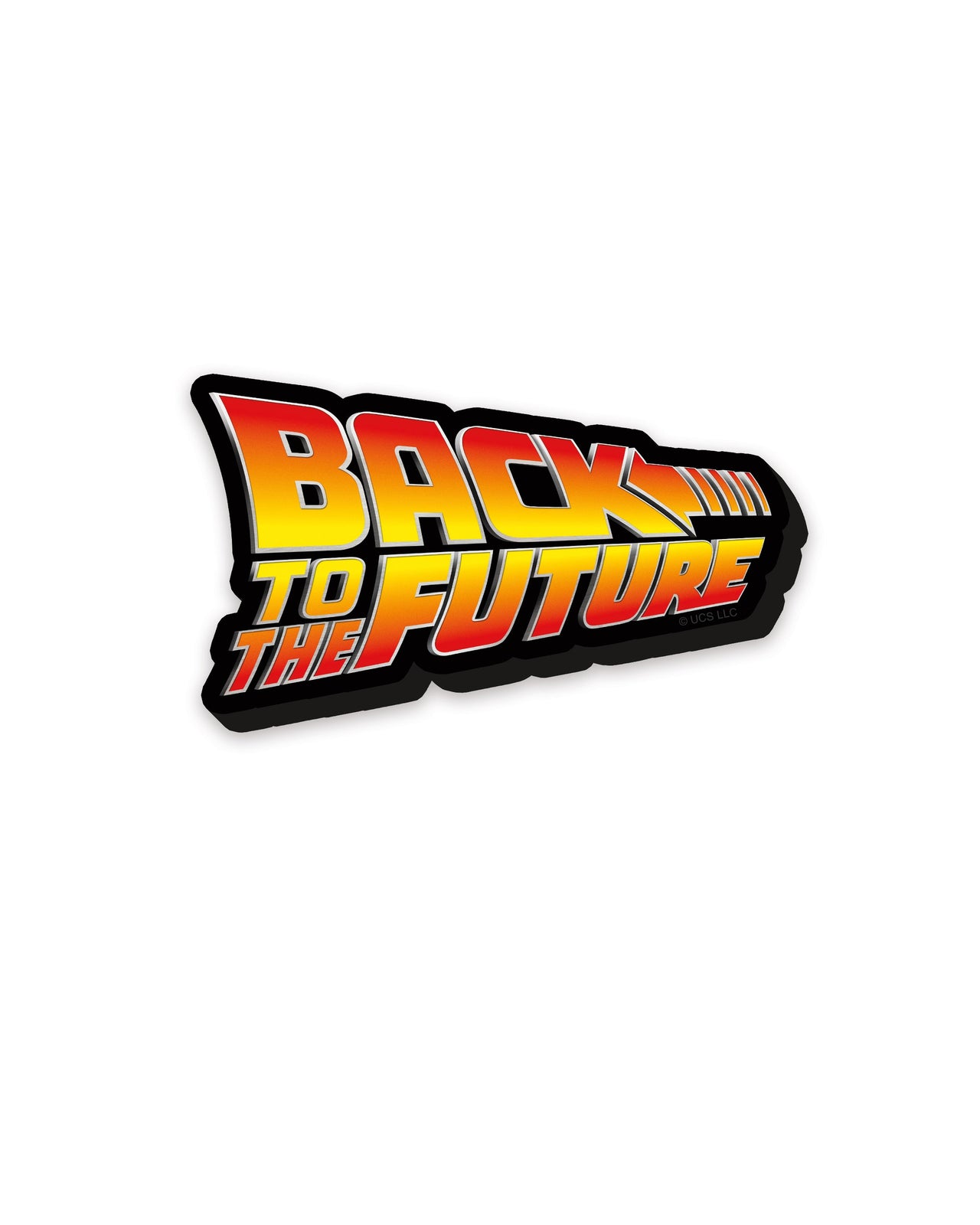 Back To The Future Logo Funky Chunky Magnet – 3 PC PPK