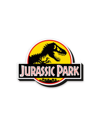 Thumbnail for Jurassic Park Logo Funky Chunky Magnet – 3 PC PPK