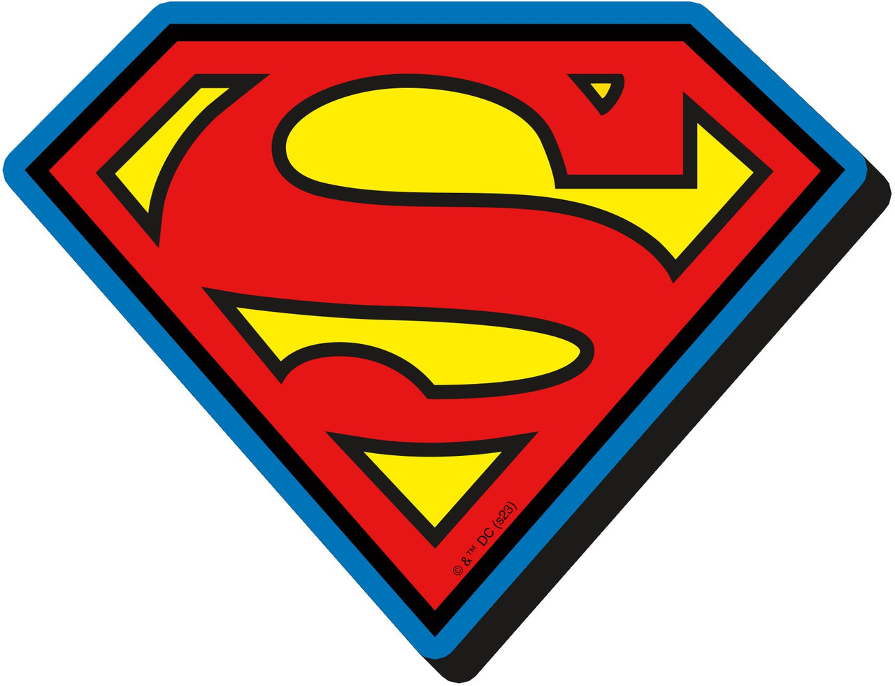 DC Comics Superman Logo Funky Chunky Magnet – 3 PC PPK
