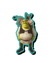 Thumbnail for Shrek & Donkey Funky Chunky Magnet – 3 PC PPK