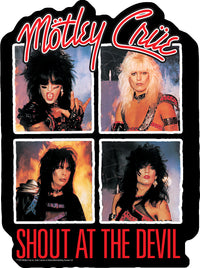 Thumbnail for Motley Crue Shout at the Devil Funky Chunky Magnet – 3 PC PPK