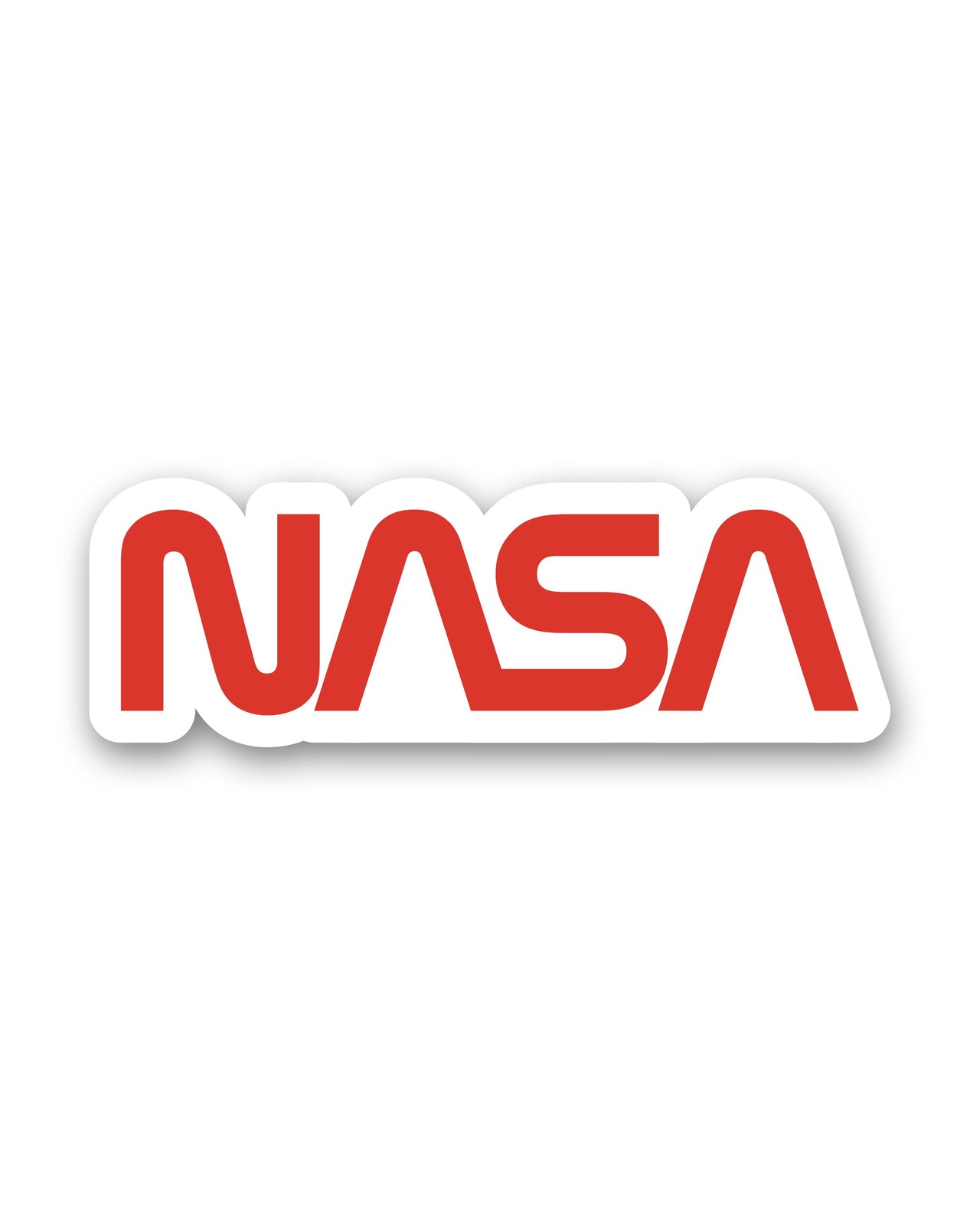 NASA Worm Logo Funky Chunky Magnet – 3 PC PPK