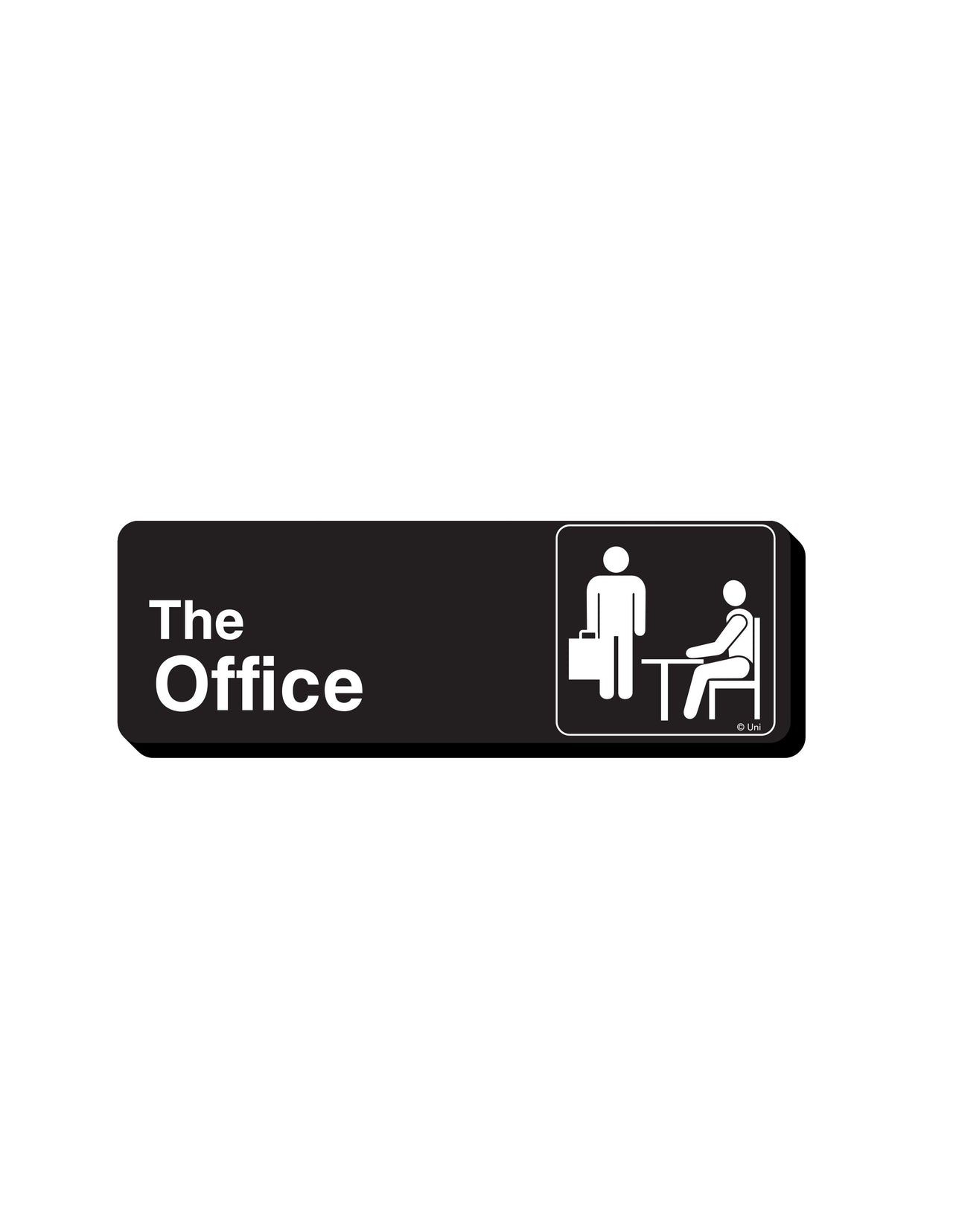 The Office Logo Funky Chunky Magnet – 3 PC PPK