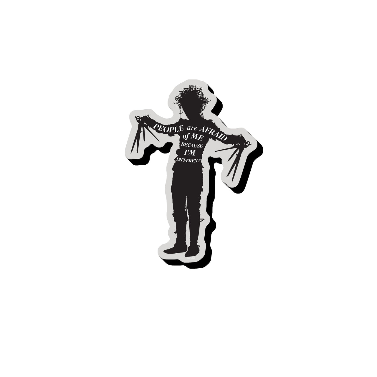 Edward Scissorhands I'm Different Funky Chunky Magnet – 3 PC PPK ($3.70 each)