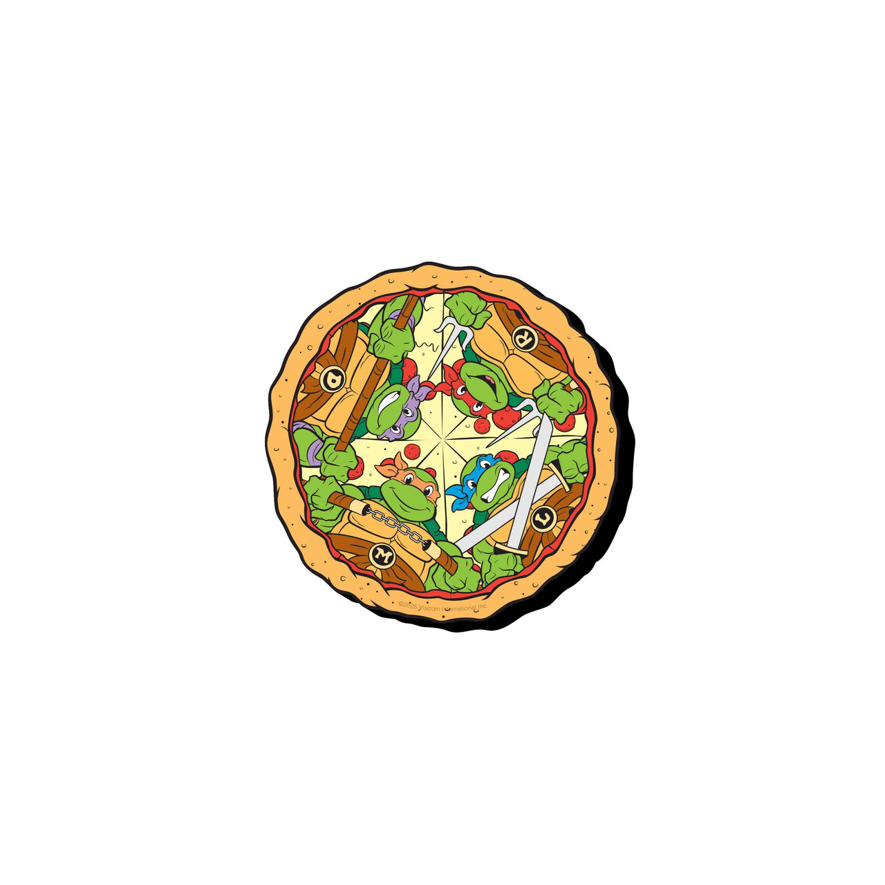 TMNT Turtles Pizza Funky Chunky Magnet – 3 PC PPK ($3.70 each)