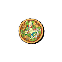 Thumbnail for TMNT Turtles Pizza Funky Chunky Magnet – 3 PC PPK ($3.70 each)