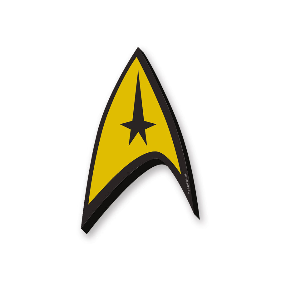 Star Trek - Crest Funky Chunky Magnet – 3 PC PPK