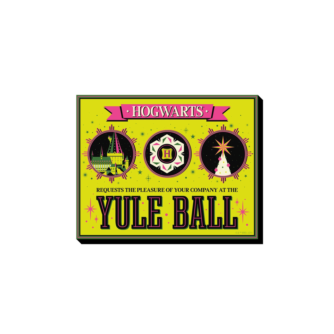 Harry Potter Yule Ball Funky Chunky Magnet – 3 PC PPK ($3.70 each)