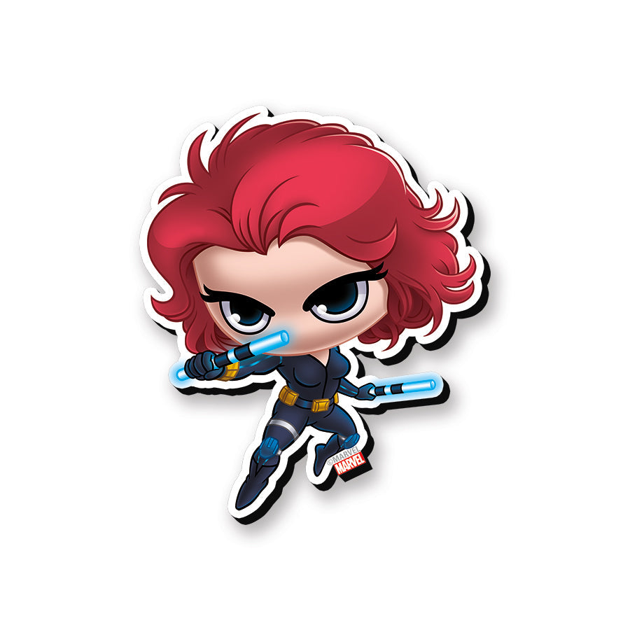 Marvel Black Widow Chibi Funky Chunky Magnet – 3 PC PPK